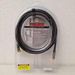 NEW Mogami Platinum Guitar-12 Cable, 12 Foot, OEM Neutrik Silent Straight SEALED